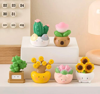 Wealth-bringing plant desktop decoration